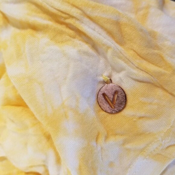 LIVI Active Tie Dye Top Yellow Lane Bryant White Size 18/20 Lane Bryant Active - Picture 5 of 6